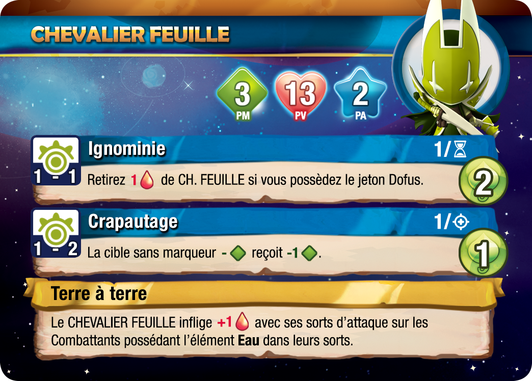 Chevalier Feuille Krosmaster Blast