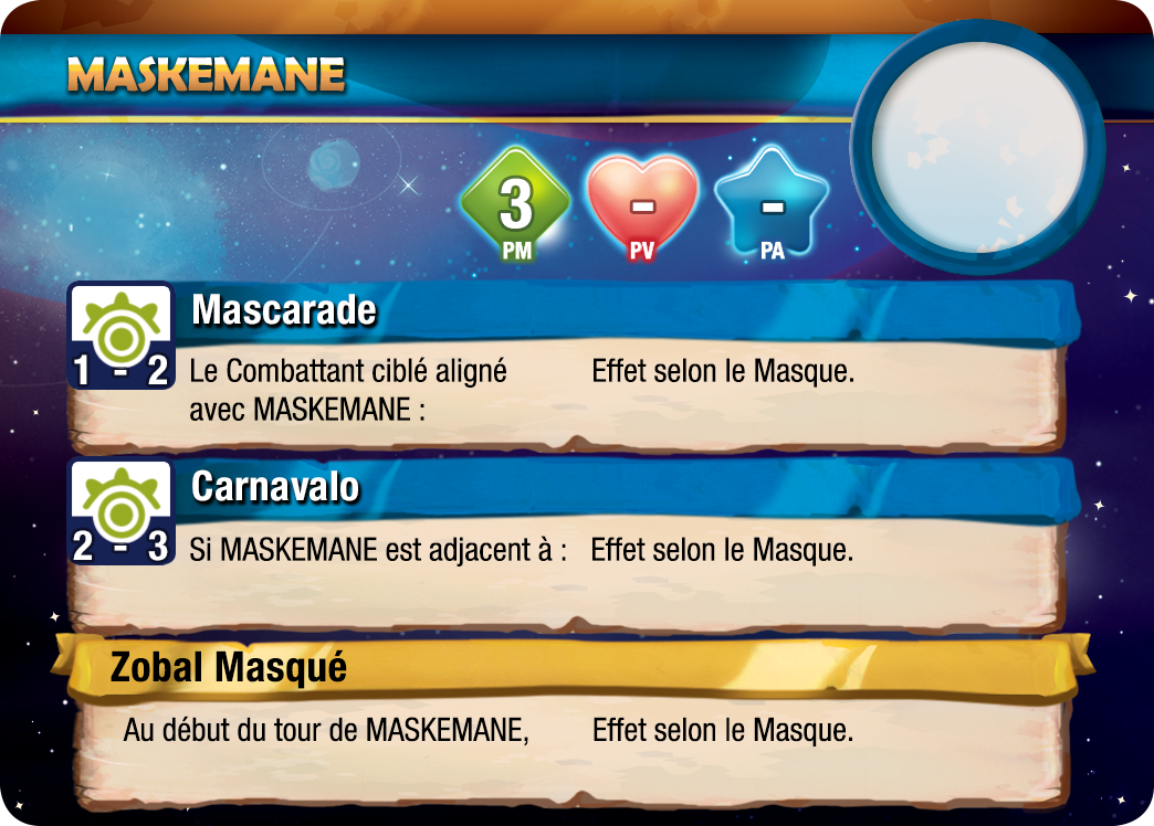 Maskemane Vierge Krosmaster Blast