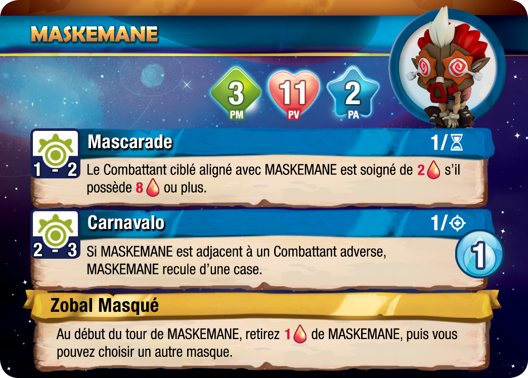 Maskemane Pleutre Krosmaster Blast