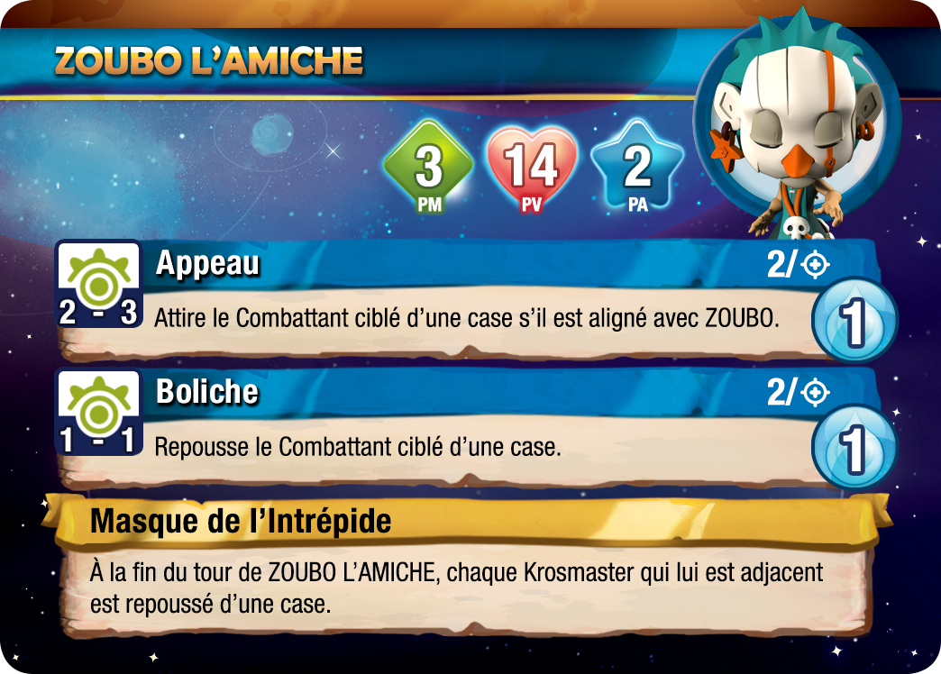 Zoubo l'Amiche Krosmaster Blast